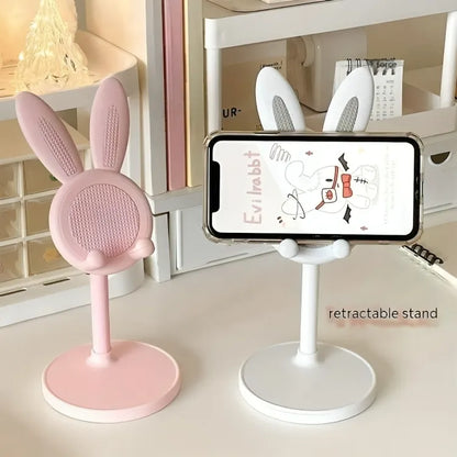 Adjustable Rabbit Cartoon Phone Stand