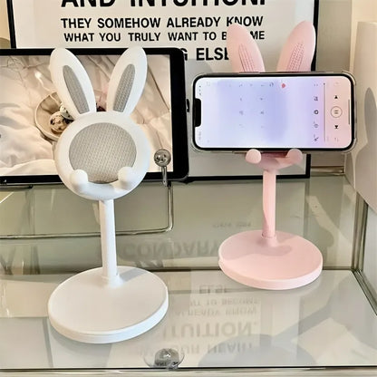 Adjustable Rabbit Cartoon Phone Stand